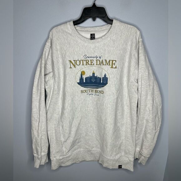 USCAPE APPAREL Vintage University of Notre Dam sweater Mens XL South Bend - Picture 1 of 4